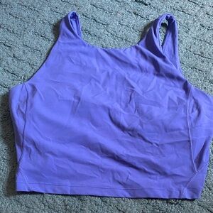 lululemon athletica Purple/Blue long line Sports Bra
